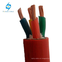 BS5467 XLPE aislamiento PVC 4 Core 10mm2 Cable de CA